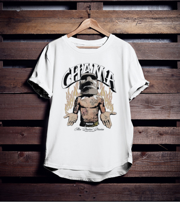 Chama Poatan Alex Poatan Pereira Pronto Para Matar Fiery Warrior Tattooed T-Shirt