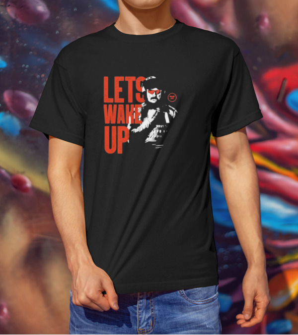 Dr Disrespect Let's Wake Up 4 1 24 Gaming Icon Red Glasses Rugged Vest T-Shirt