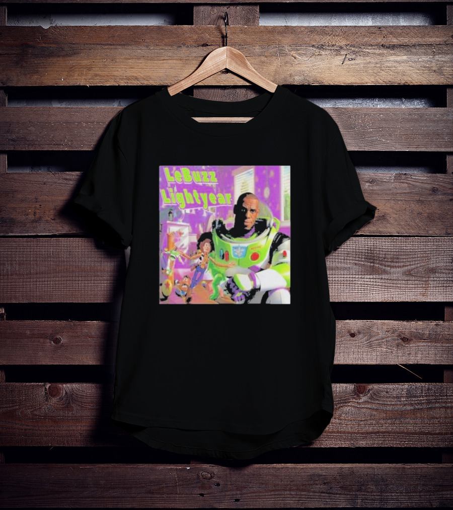LeBuzz Lightyear Lebron James Toy Story Crossover T-Shirt