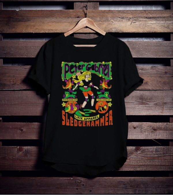 Peter Gabriel Sledgehammer Lxix Apparel Show Me Round Your House T-Shirt