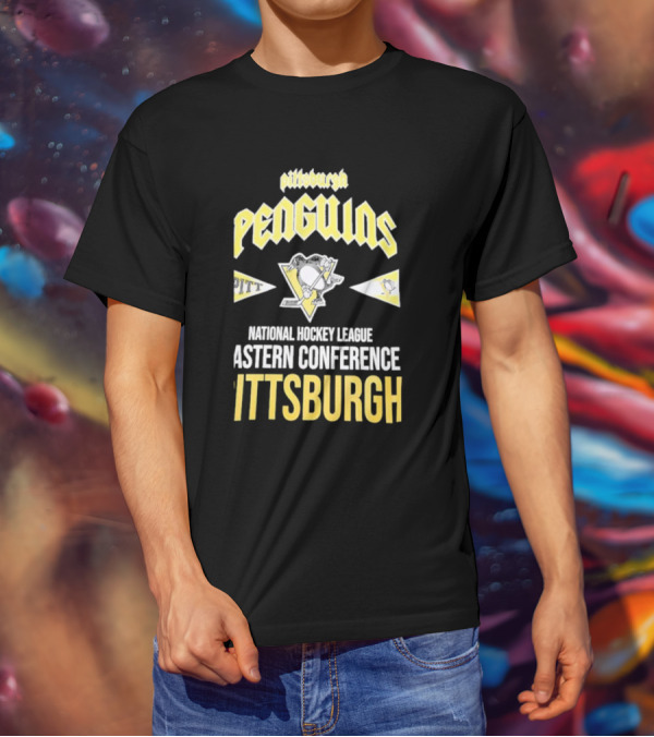 Pittsburgh Penguins NHL Eastern Conference City Tour T-Shirt