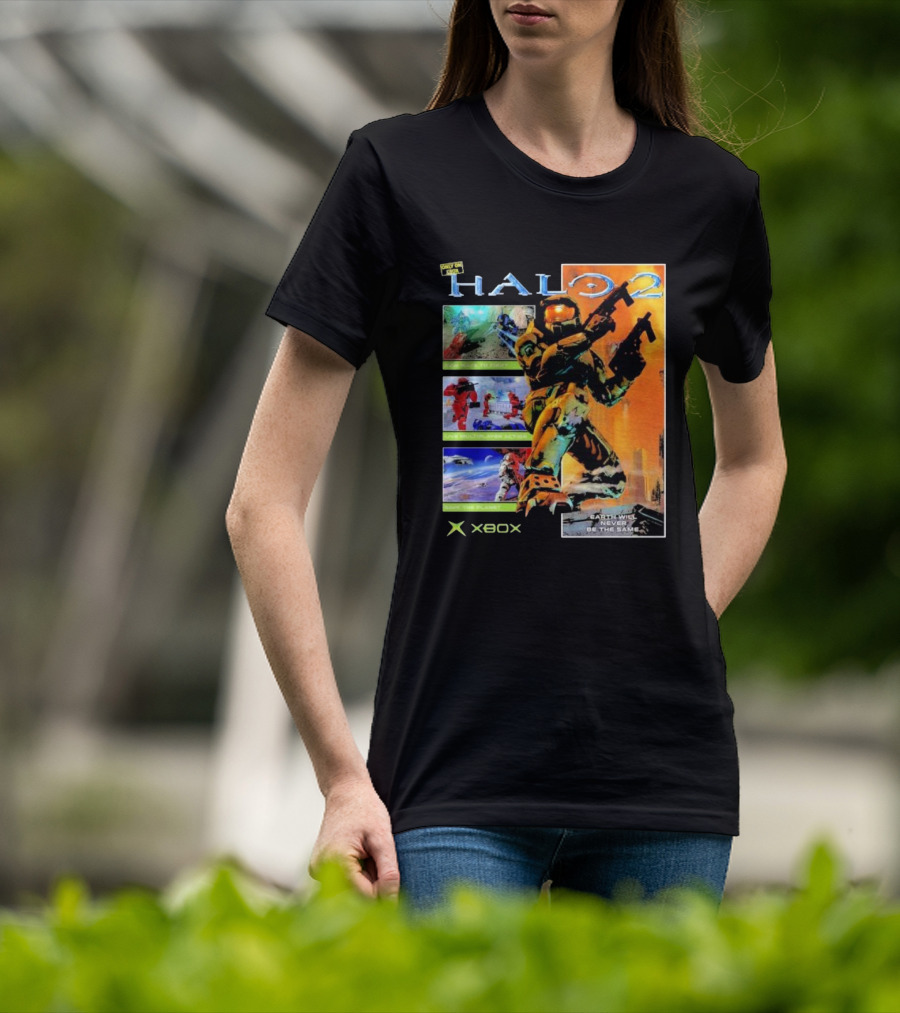 Halo 2 Master Chief Xbox Matchmaking Earth Will Never Be The Same T-Shirt