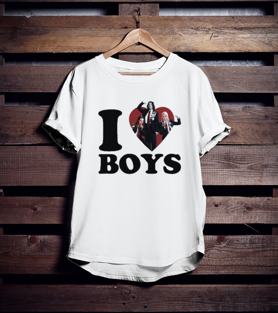I Heart Boys Boygenius Trio In Heart T-Shirt