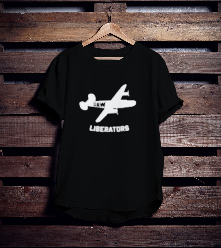 UAW Liberators Plane The Working Class Arsenal Of Democracy T-Shirt