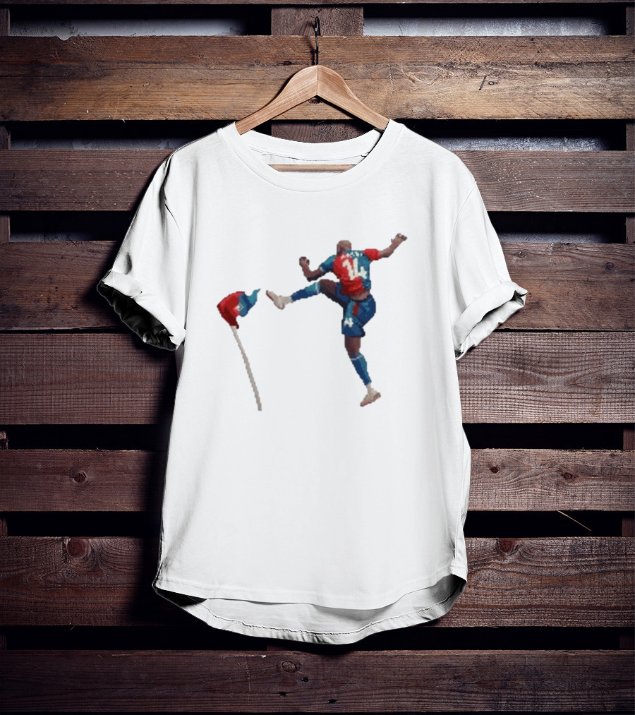Mateta Pixel Jpm 16 Bit Street Fighter Retro Soccer T-Shirt