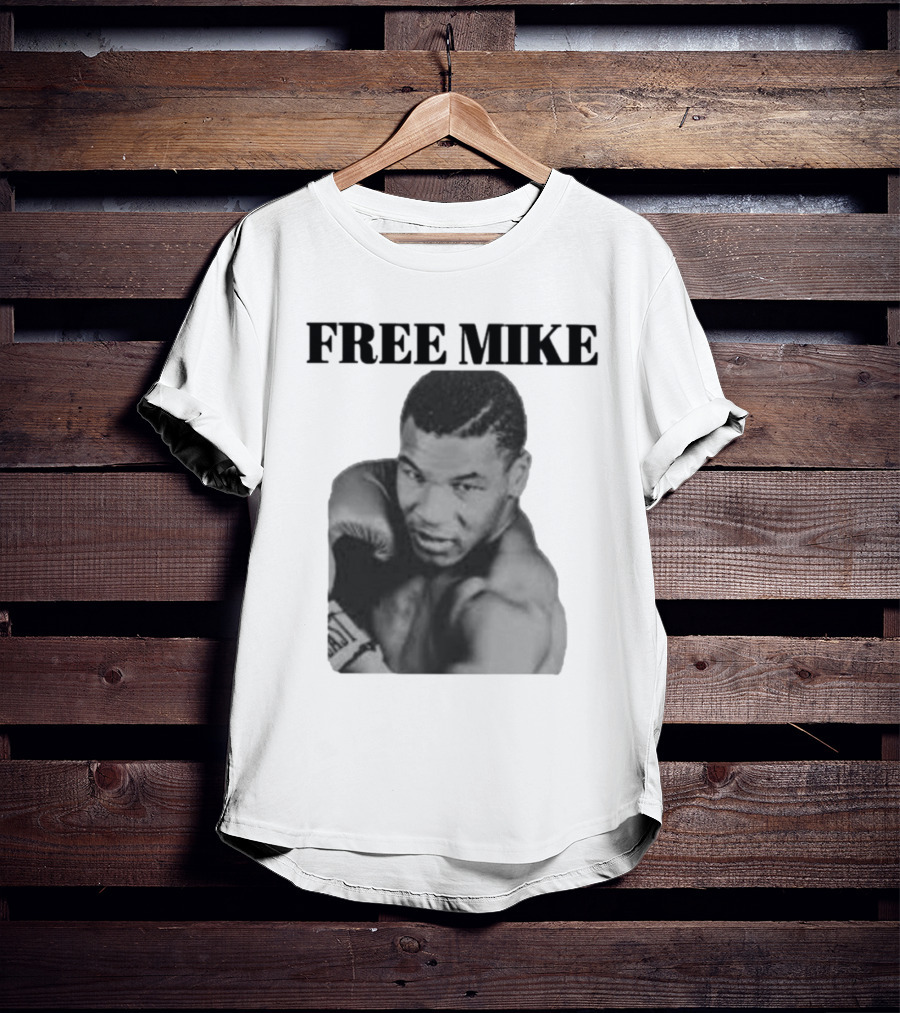 Free Mike Tyson Boxing Legend Image T-Shirt