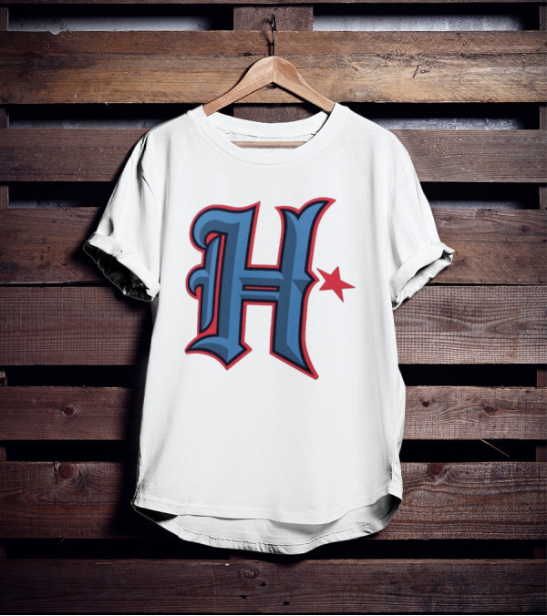 Houston Texans H Logo With Star T-Shirt