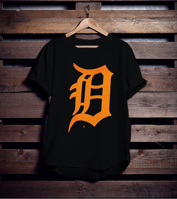 Detroit Tigers Big And Tall #1 Dad T-Shirt