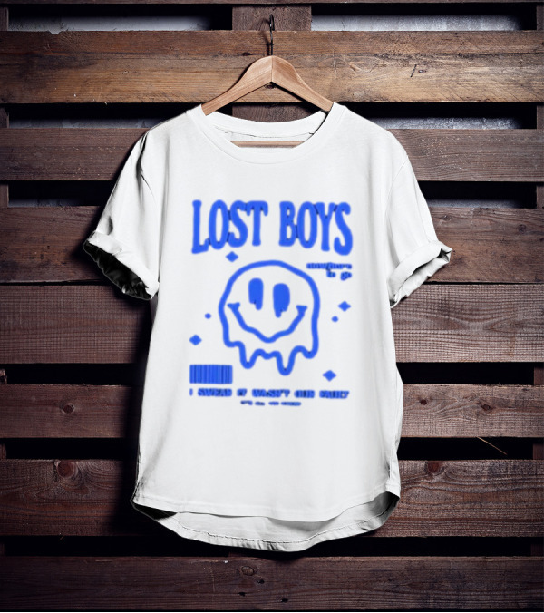 Lost Boys Nowhere To Go Barcode I Swear It Wasn't Our Fault T-Shirt