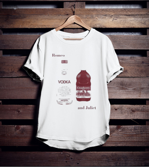 Romeo Vodka And Juliet Cranberry T-Shirt