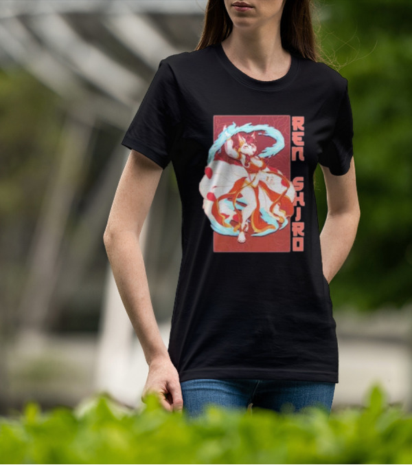 Ren Shiro Nine-Tailed Fox Spirit Wielder T-Shirt