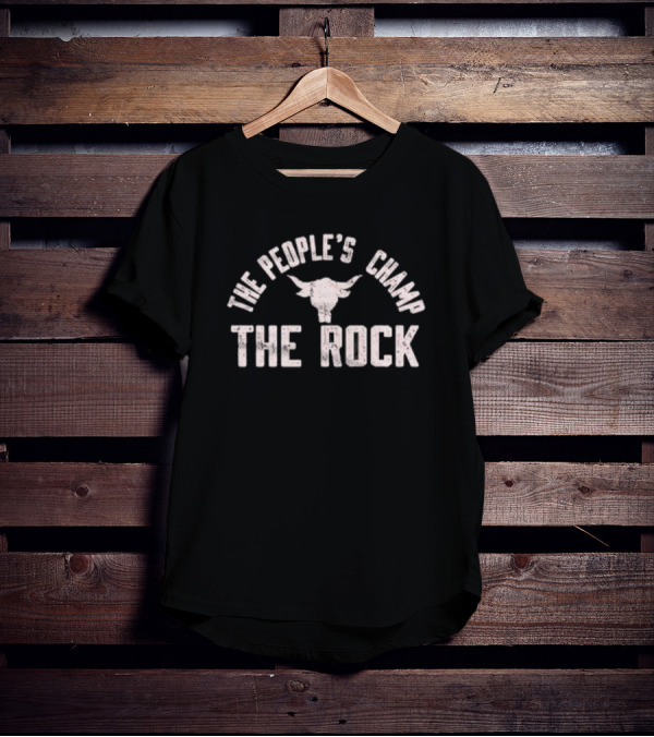 The Rock The People’s Champ Bull T-Shirt