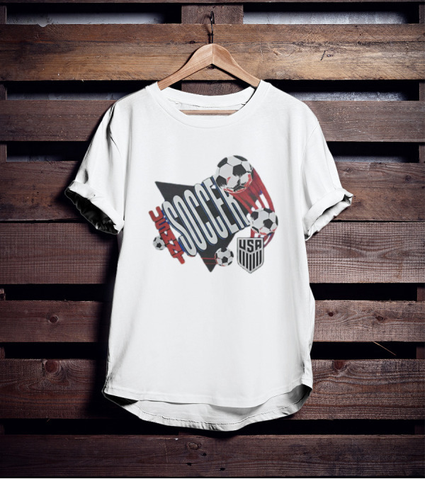 USMNT Soccer USA Shield Tri-Blend T-Shirt