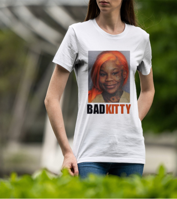 Bad Kitty Sukihana Mugshot T-Shirt