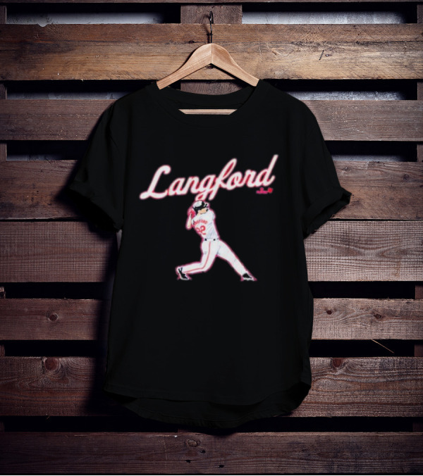 Langford 22 Baseball Slugger Swing T-Shirt