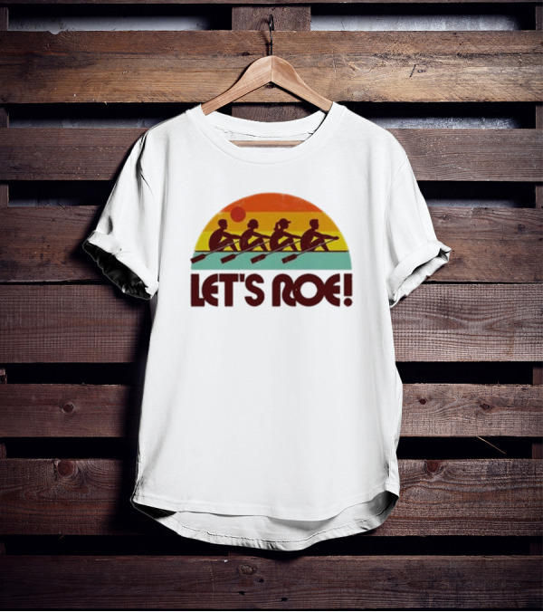 Let’s Roe Vintage Rowing Team Sunset T-Shirt