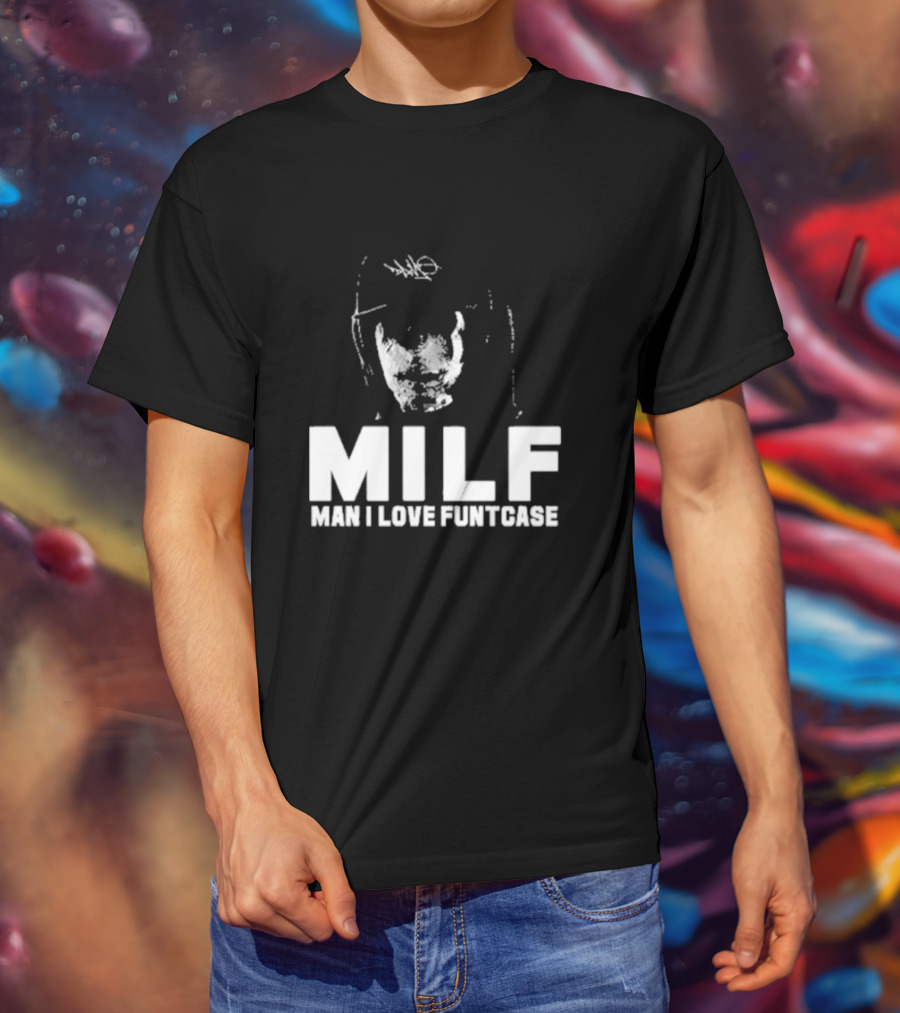 MILF Man I Love Funtcase DJ Mask T-Shirt