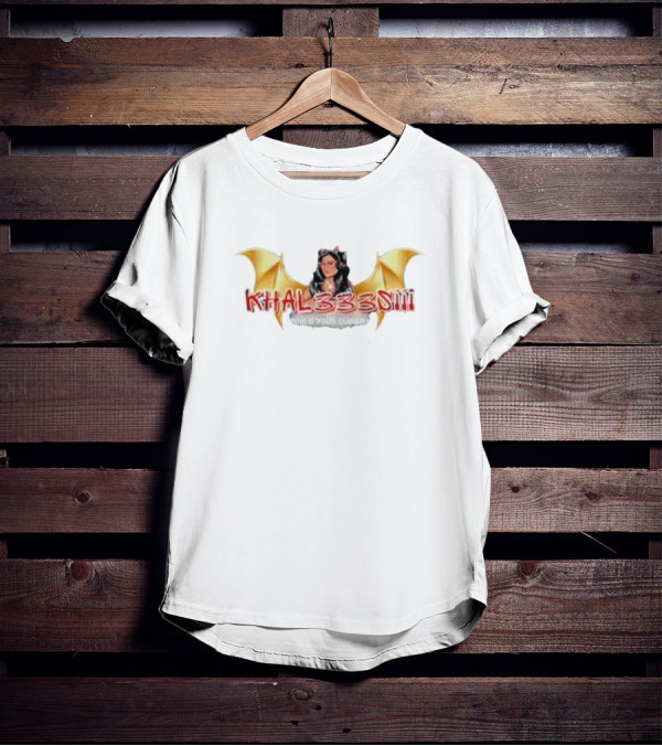 Khal333siii Winged Who's Your Queen T-Shirt