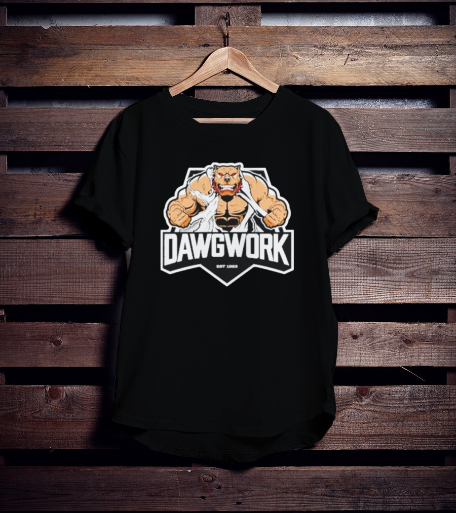 Dawgwork Est 1983 Muscle Dog Power T-Shirt