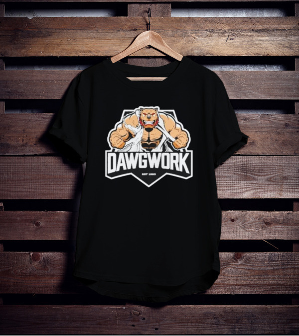 Dawgwork Est 1983 Muscle Dog Power T-Shirt