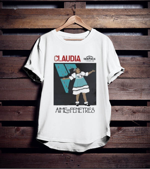 CLAUDIA Aime Les Fenêtres Chroniques Des Vampires T-Shirt