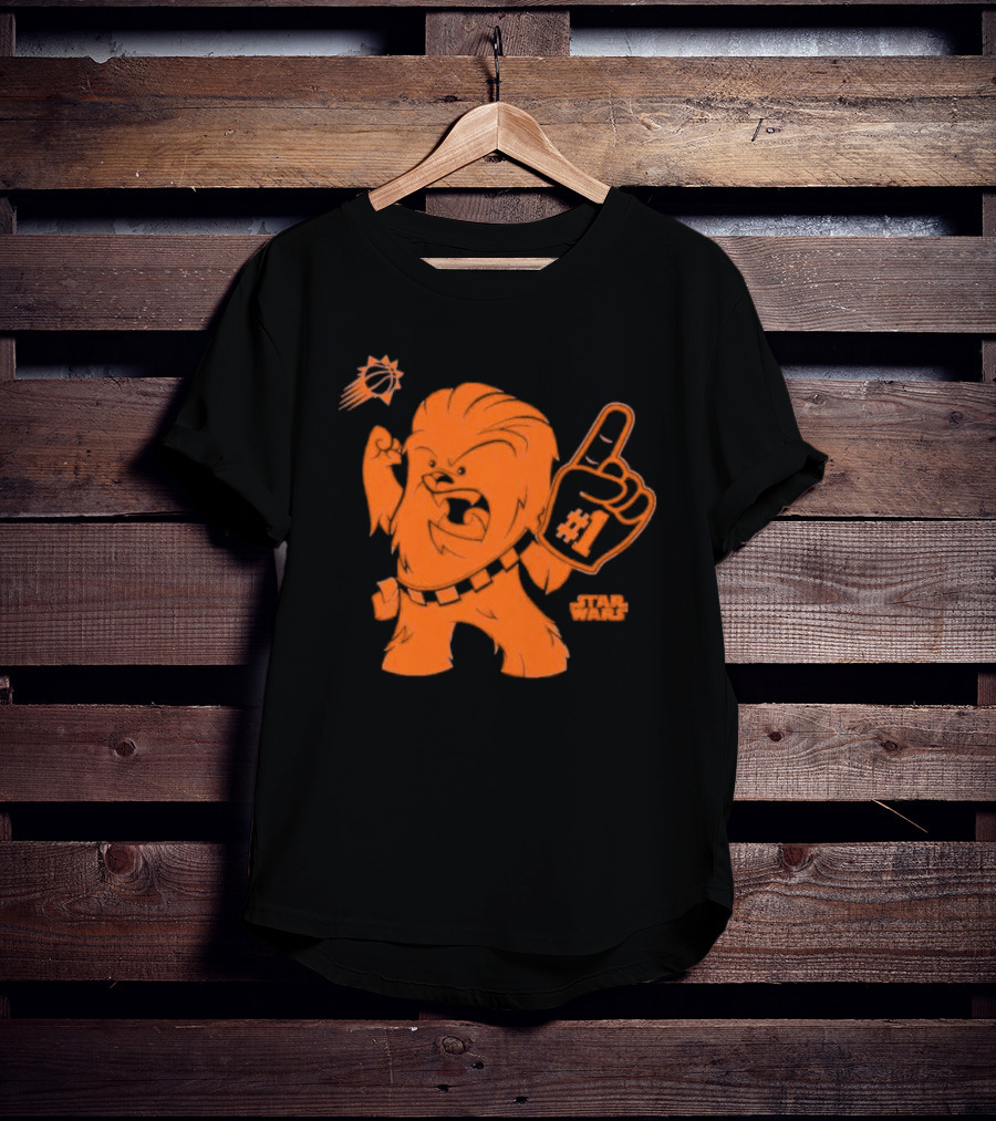 Phoenix Suns Star Wars Chewie Number One Fan T-Shirt