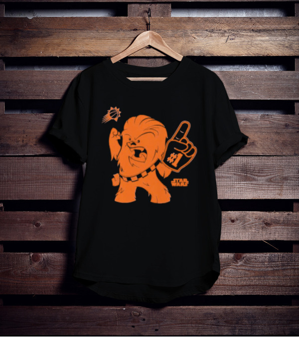 Phoenix Suns Star Wars Chewie Number One Fan T-Shirt