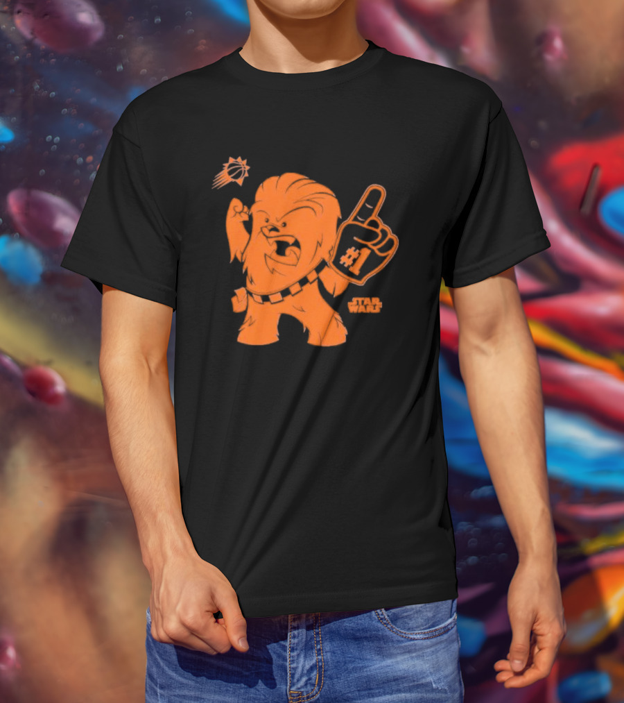 Phoenix Suns Star Wars Chewie Number One Fan T-Shirt