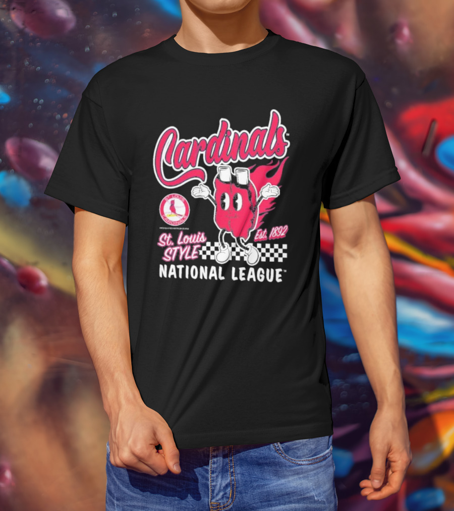 Cardinals St. Louis Style National League Est. 1892 T-Shirt