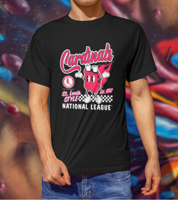 Cardinals St. Louis Style National League Est. 1892 T-Shirt
