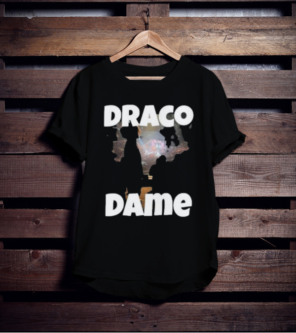 Draco Dame Basketball Arena Silhouette Scene T-Shirt
