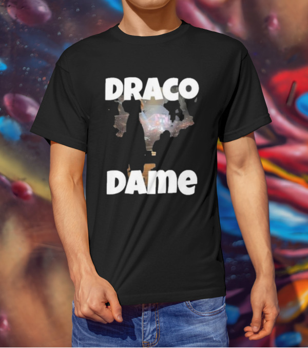 Draco Dame Basketball Arena Silhouette Scene T-Shirt