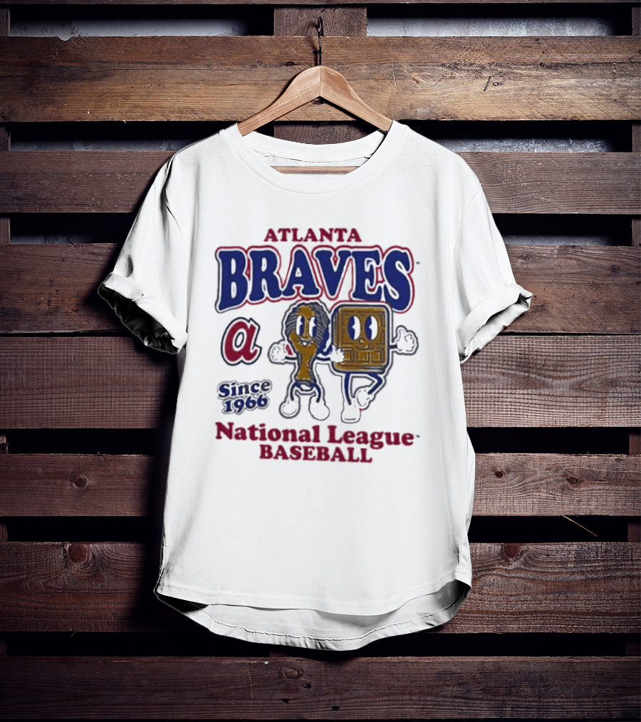 Atlanta Braves Cooperstown Collection Since 1966 National League Baseball T-Shirt