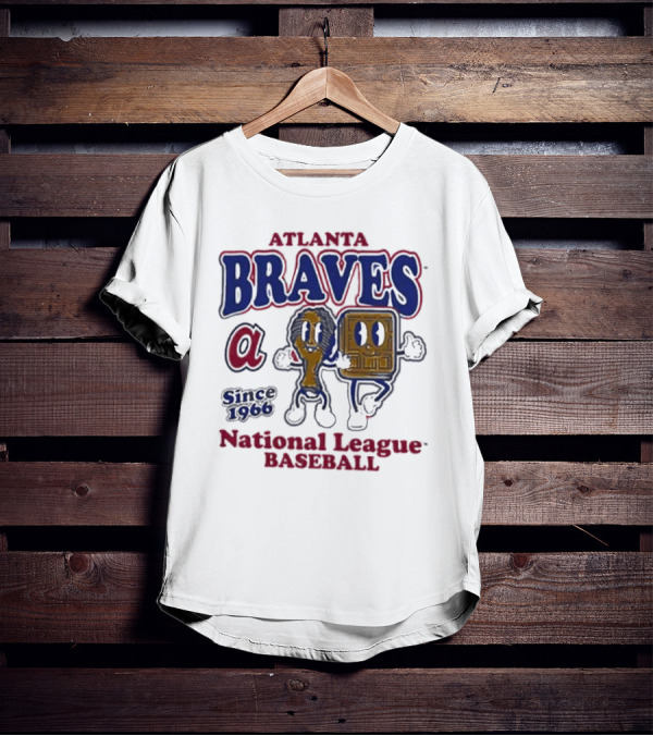 Atlanta Braves Cooperstown Collection Since 1966 National League Baseball T-Shirt