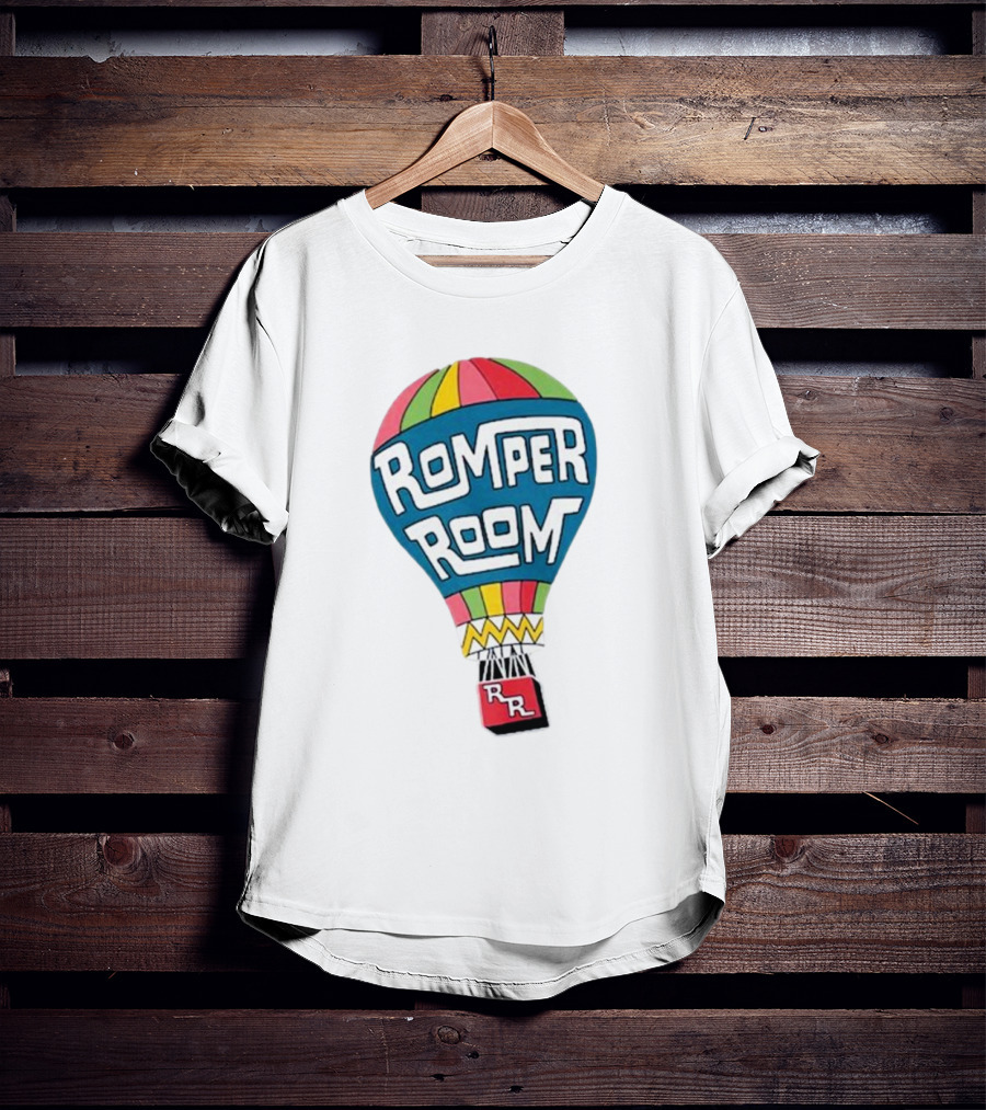 Romper Room Retrontario Hot Air Balloon Retro T-Shirt