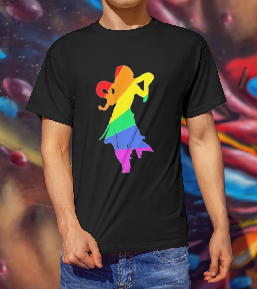 Abeardedhero Just Listen Rainbow T-Shirt