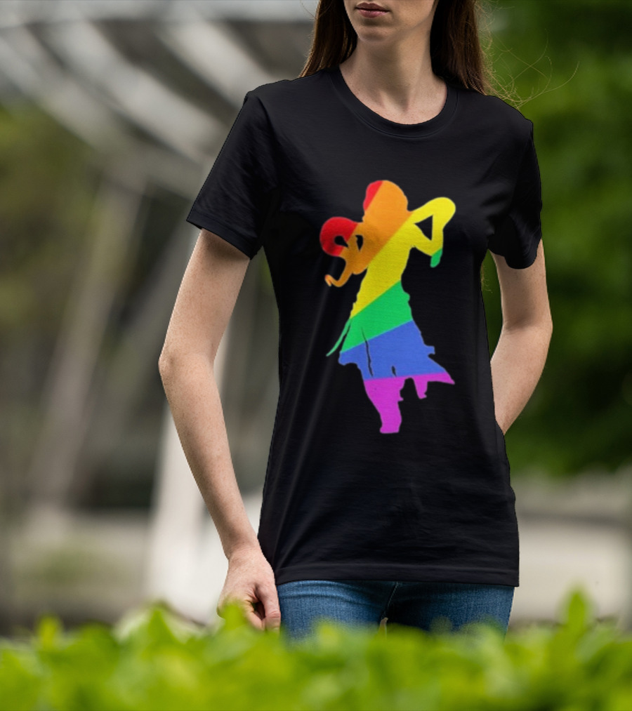 Abeardedhero Just Listen Rainbow T-Shirt