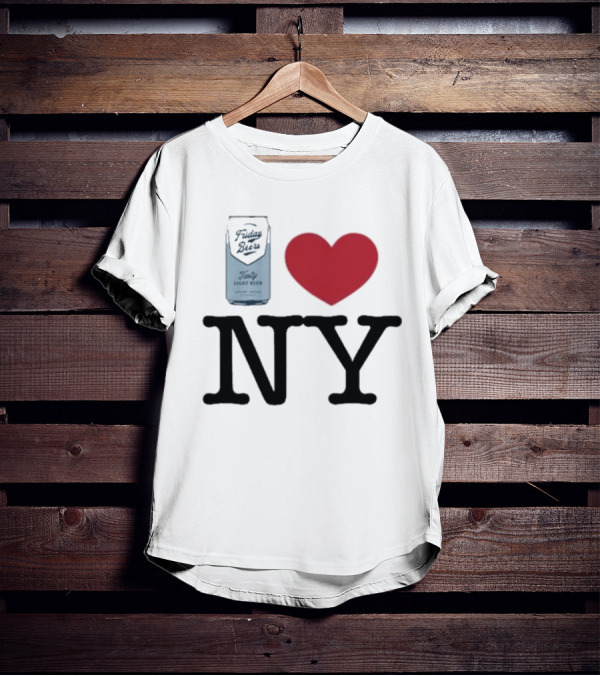 Friday Beers I Love NY T-Shirt