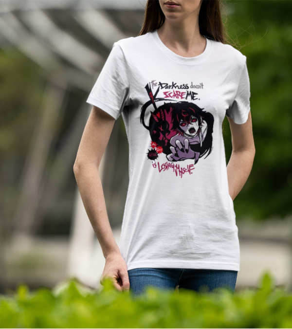 Darkness Doesn't Scare Me Fear Is Losing Myself Akainu Manga T-Shirt