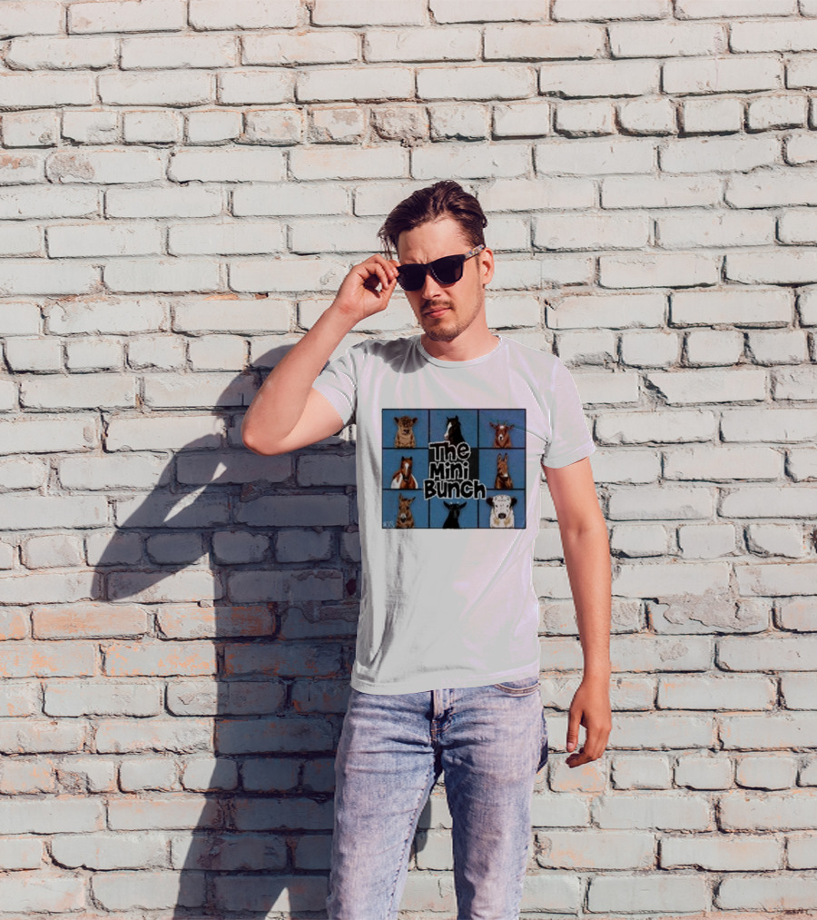 The Mini Bunch Nine Cartoon Animal Portraits T-Shirt