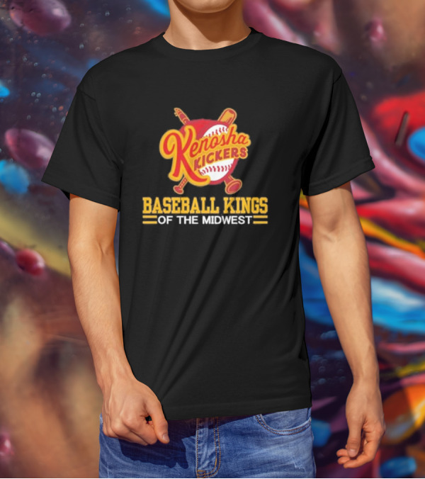Kenosha Kickers Baseball Kings Of The Midwest T-Shirt