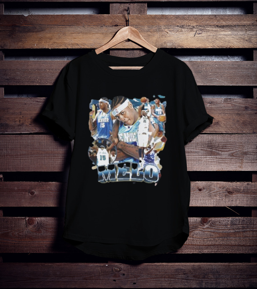 Melo Denver Rap Basketball Legend T-Shirt