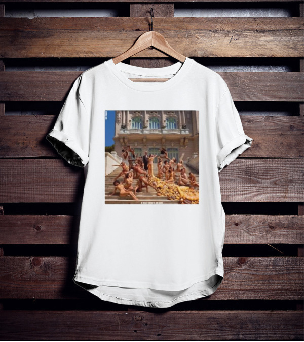 Sofi Tukker Bread Album Cover Art Dripping In Bread On Grand Staircase T-Shirt