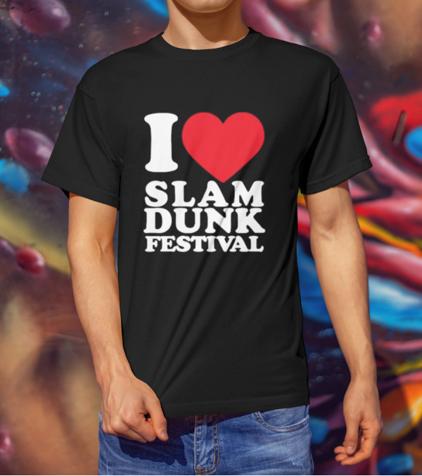 I Heart Slam Dunk Festival T-Shirt