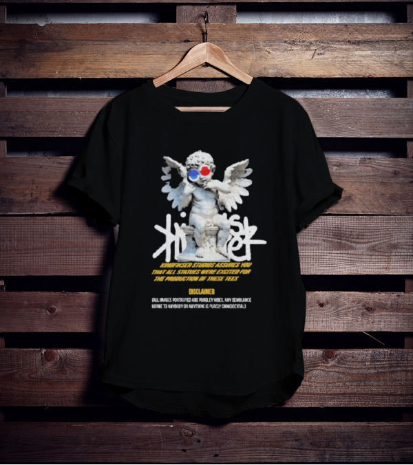 Kingfisher Studios Assures You Statues Were Excited For Tees Purely Vibes Innocental T-Shirt