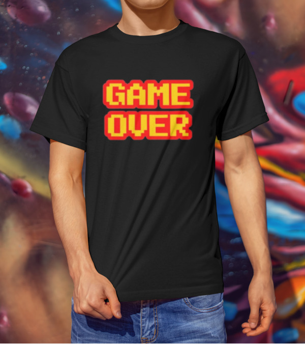 Rock The Culture Get Your Very Own Game Over Gaming T-Shirt