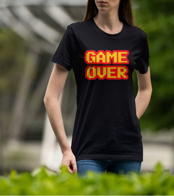 Rock The Culture Get Your Very Own Game Over Gaming T-Shirt