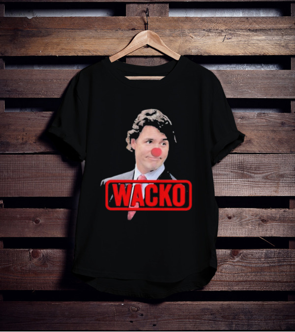 Trudeau Wacko Red Nose Canadian Clown T-Shirt