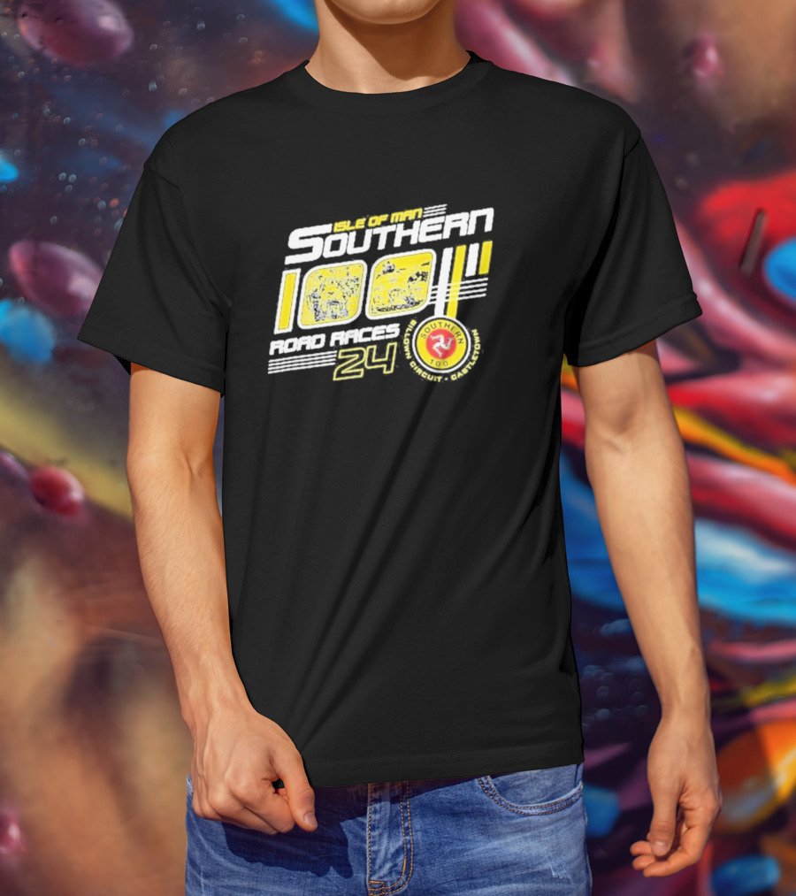 Isle Of Man Southern 100 Road Races 24 Billown Circuit Castletown T-Shirt