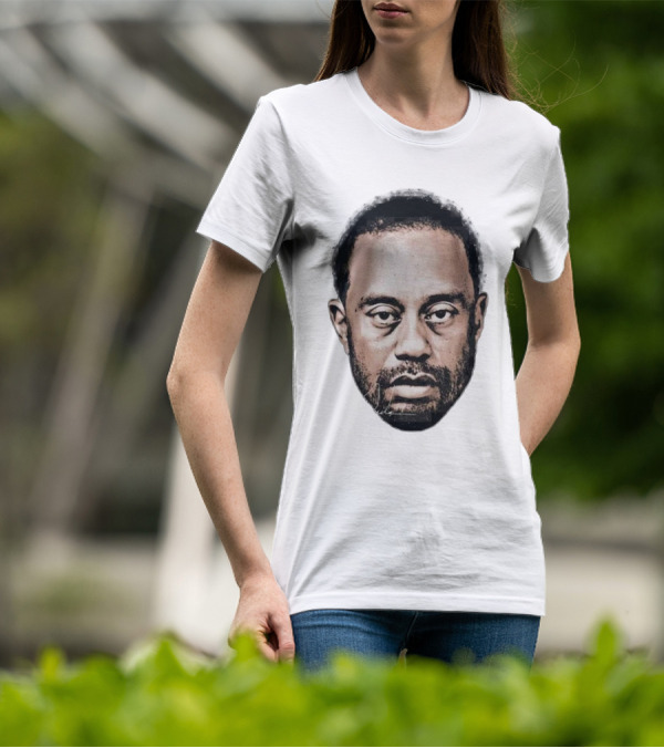 Tiger Woods Face Shot T-Shirt